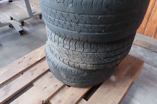 4 stk maskintrailerdæk