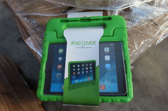 Ca 70 kasser covers til ipad i grøn