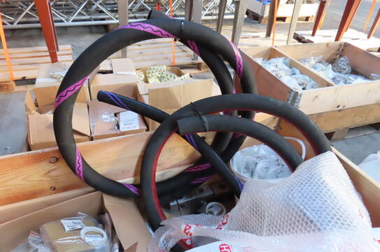 Palle med elmotor samt diverse reservedele