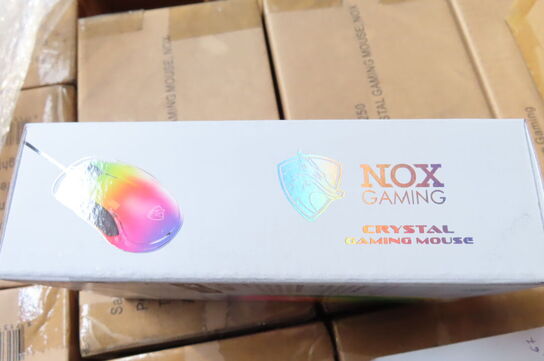 Ca 90 kasser gamer mus NOX GAMING