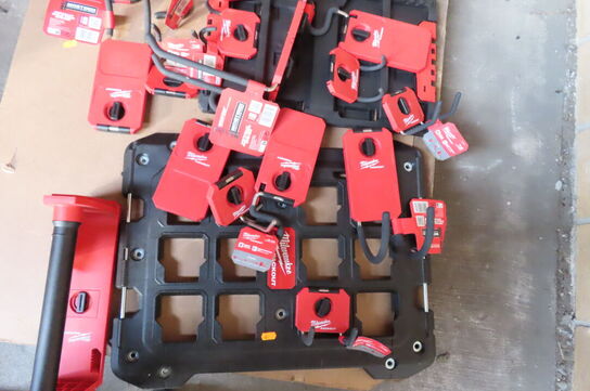 Palle med diverse værktøjsopbevaring MILWAUKEE