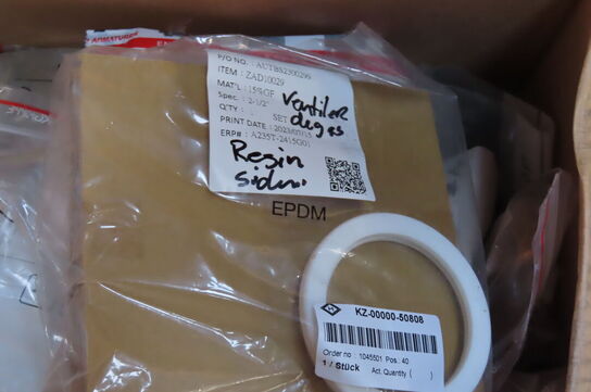 Palle med elmotor samt diverse reservedele