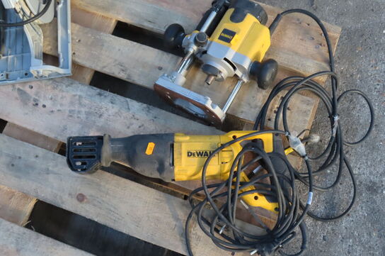 2 stk elværktøj DEWALT