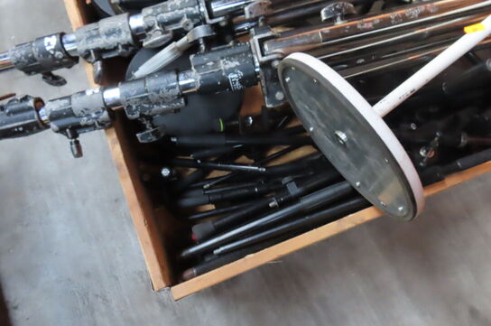 Palle med mikrofonstativer