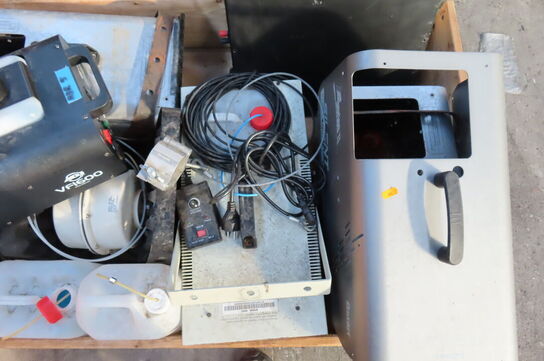 Palle med diverse røgmaskiner