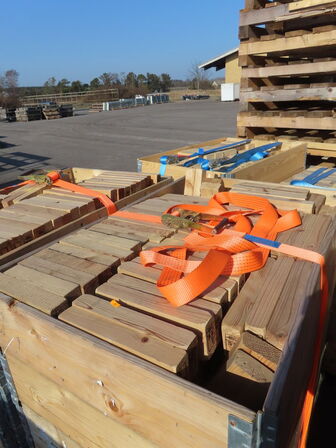 Palle med diverse træklodser