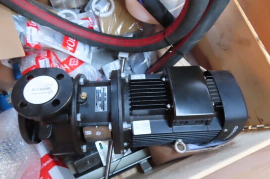 Palle med elmotor samt diverse reservedele