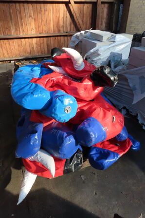 5 stk oppustelige dyr