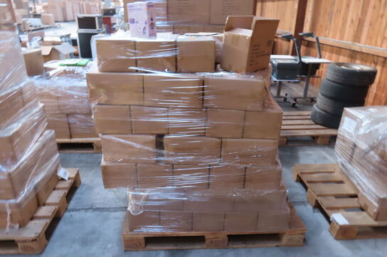 Ca 60 kasser høretelefoner KIDDIO