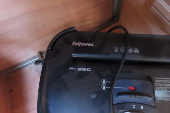 Rulledisk inkl printer, makulator mv.