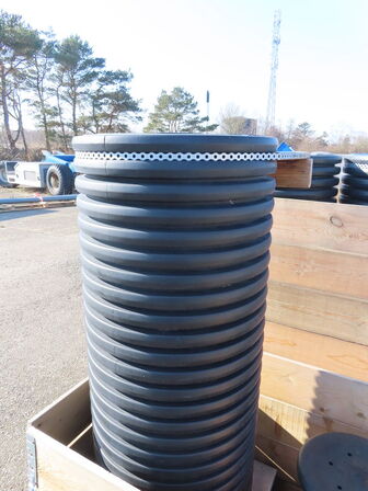 5 stk store pvc rør