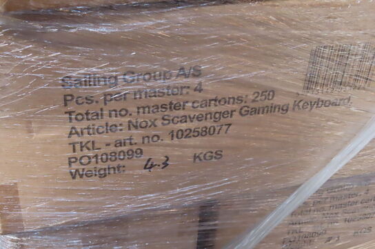 Ca 36 kasser keyboard NOX GAMING