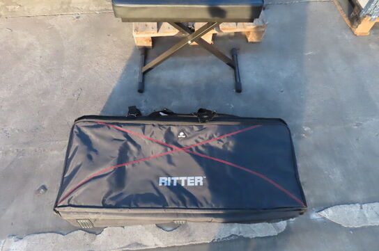 2 stk keyboardbænk mv.