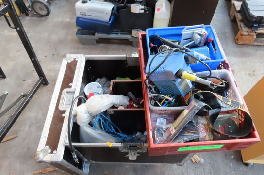 Flightcase samt diverse lodkolber