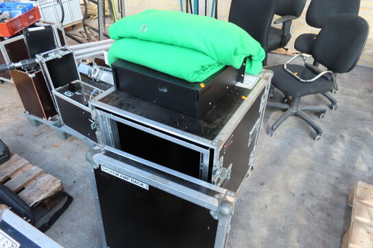 Greenscreen inkl flightcase