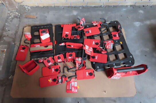 Palle med diverse værktøjsopbevaring MILWAUKEE