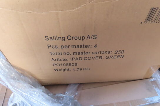 Ca 30 kasser cover til ipad i grøn