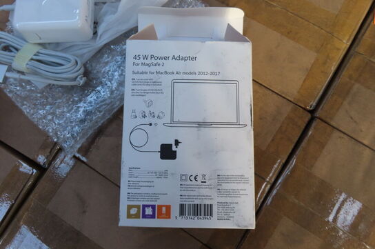 Ca 75 kasser Macbook lader med magsafe2