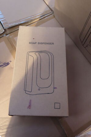 11 kasser sæbedispenser