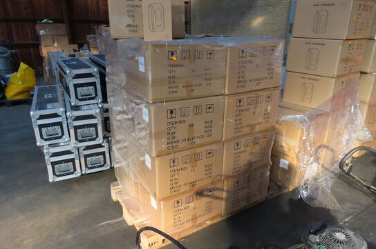 17 kasser sæbedispenser