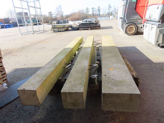 3 stk bjælker