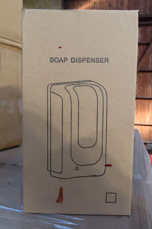 17 kasser sæbedispenser