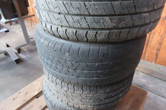 4 stk maskintrailerdæk