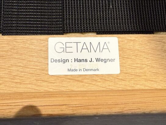 2 stk. Hans J. Wegner Lænestol GE 290 Eg MOMSFRI