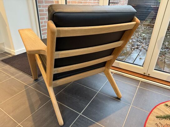 2 stk. Hans J. Wegner Lænestol GE 290 Eg MOMSFRI