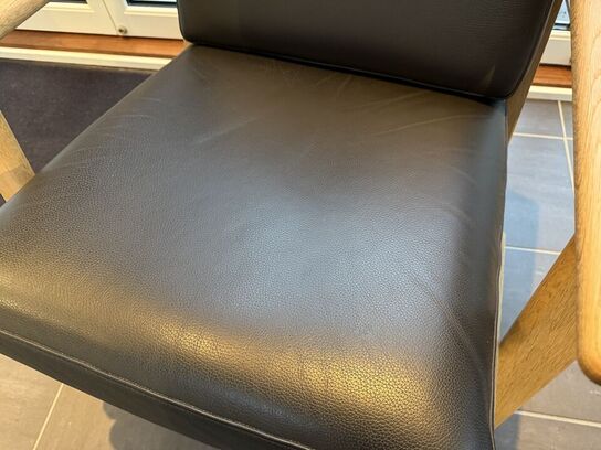 2 stk. Hans J. Wegner Lænestol GE 290 Eg MOMSFRI