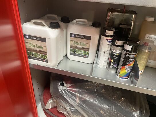 Skab med indhold WÜRTH