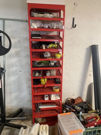 Reoler med indhold WÜRTH