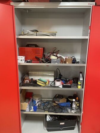 Skab med indhold WÜRTH