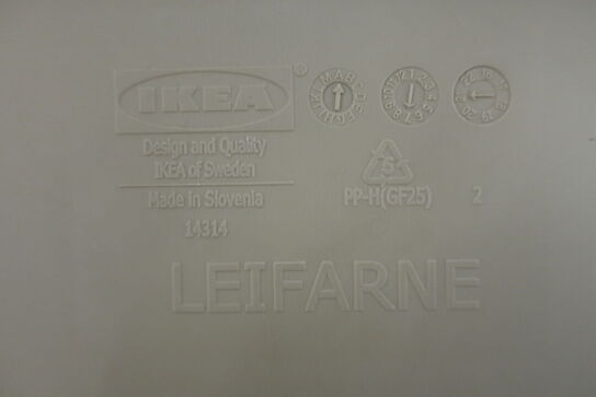 10 stk. stabelstole IKEA LEIFARNE