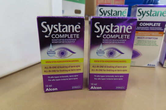 8 stk. Øjendråber SYSTANE / RENU / HYLO