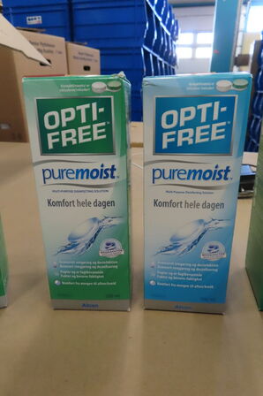 8 stk. Linsevæske OPTIFREE