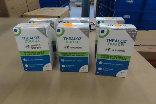 6 stk. Øjen Gel THEALOZ