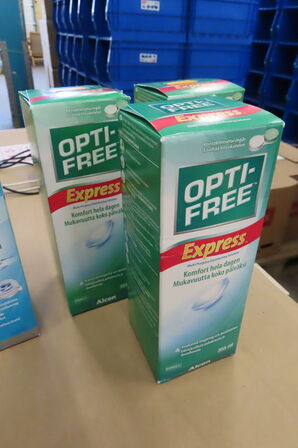 8 stk. Linsevæske OPTIFREE