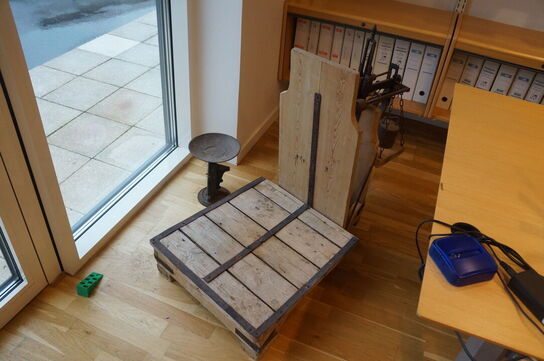 Gammeldags stenkærer inkl. Vægt