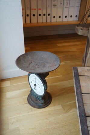 Gammeldags stenkærer inkl. Vægt