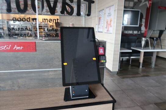 All-in-one touch computer ELO ESY22i5 med bonprinter (betalingsterminal medfølger ikke)