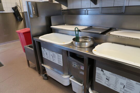 Dobbelt paneringsstation FRANKE AyrKing Breader/Blender/Sifter