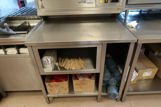 Rustfri stålbord med varmeskuffe HATCO Drawer Warmer