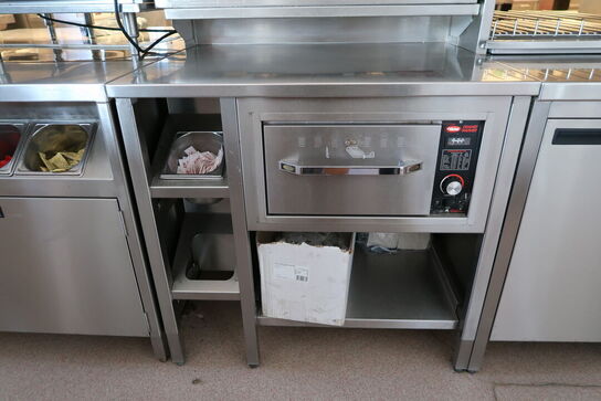 Rustfri stålbord med varmeskuffe HATCO Drawer Warmer