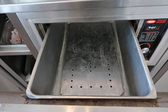 Rustfri stålbord med varmeskuffe HATCO Drawer Warmer