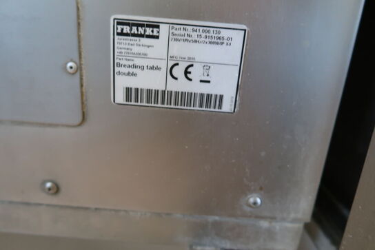 Dobbelt paneringsstation FRANKE AyrKing Breader/Blender/Sifter