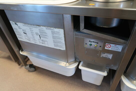 Dobbelt paneringsstation FRANKE AyrKing Breader/Blender/Sifter