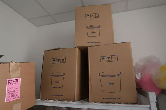 Fødevarereol med indhold