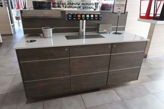 Disk med indhold (sodavandsdispenser medfølger ikke)