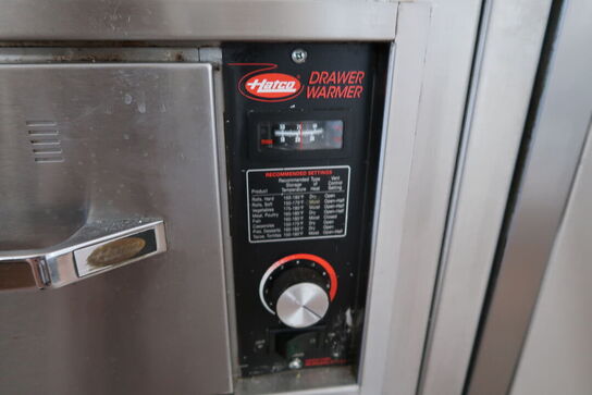 Rustfri stålbord med varmeskuffe HATCO Drawer Warmer